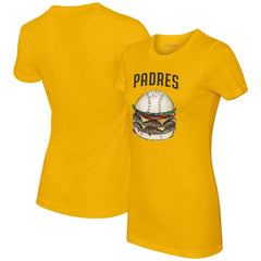 MLB San Diego Padres Tiny Turnip Women's Burger T-Shirt