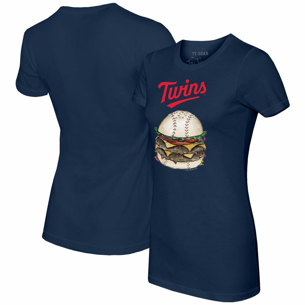 MLB Minnesota Twins Tiny Turnip Women's Burger T-Shirt