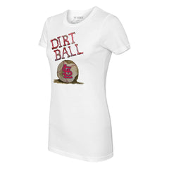 MLB St. Louis Cardinals Tiny Turnip Women's Dirt Ball T-Shirt