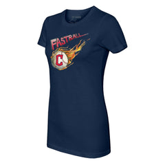MLB Cleveland Guardians Tiny Turnip Women's Fastball T-Shirt