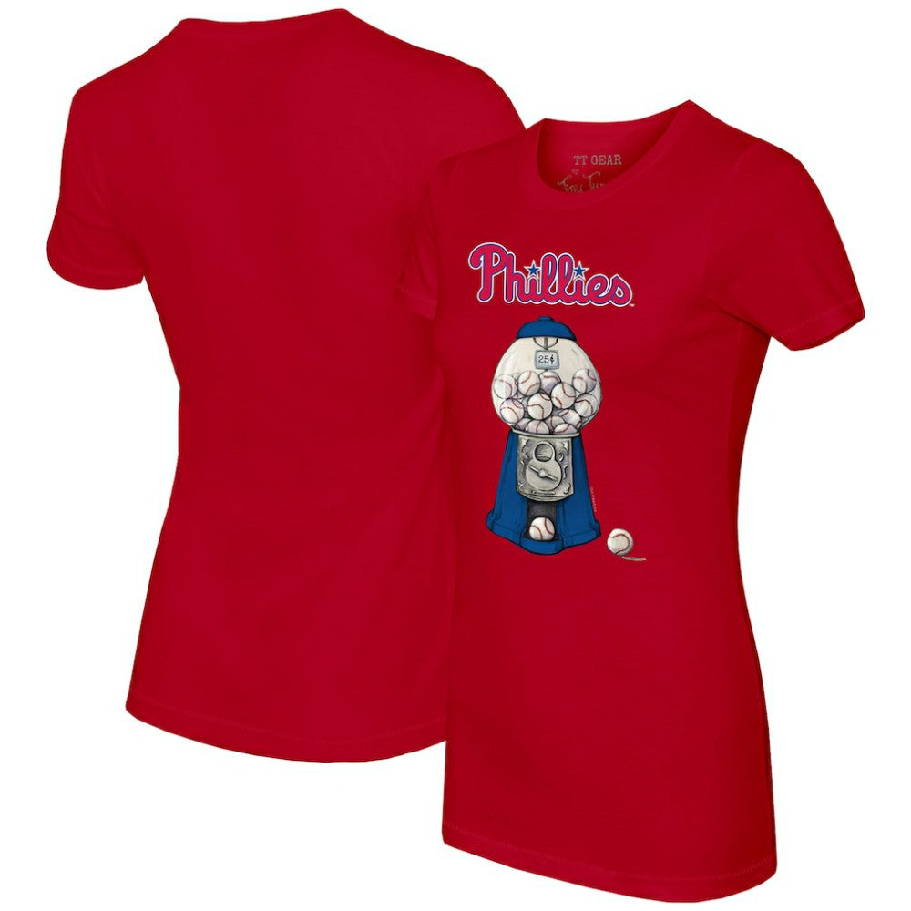 MLB Philadelphia Phillies Tiny Turnip Women's Gumball Machine T-Shirt