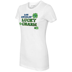 MLB Los Angeles Dodgers Tiny Turnip Women's Lucky Charm T-Shirt