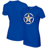 MLB Texas Rangers Tiny Turnip Women's Military Star T-Shirt