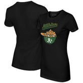 MLB Athletics Tiny Turnip Women's Nacho Helmet T-Shirt