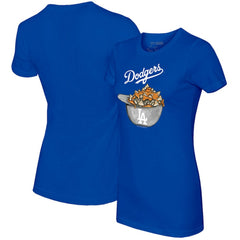MLB Los Angeles Dodgers Tiny Turnip Women's Nacho Helmet T-Shirt