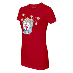 MLB Philadelphia Phillies Tiny Turnip Women's Popcorn T-Shirt