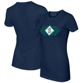 MLB Seattle Mariners Tiny Turnip Women's Prism Arrows T-Shirt