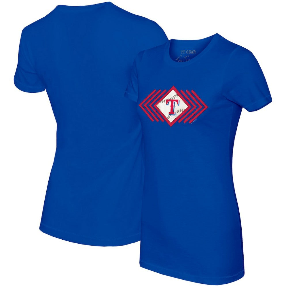 MLB Texas Rangers Tiny Turnip Women's Prism Arrows T-Shirt