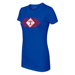 MLB Texas Rangers Tiny Turnip Women's Prism Arrows T-Shirt
