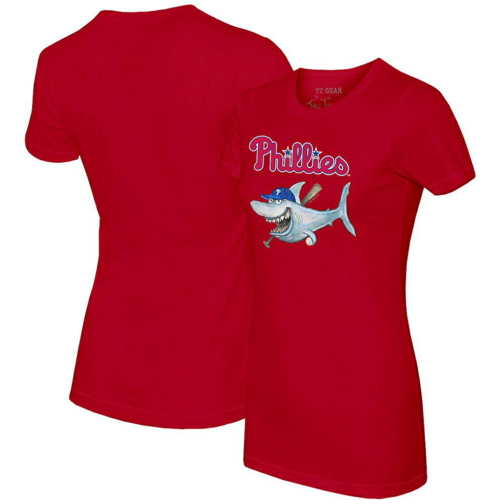 MLB Philadelphia Phillies Tiny Turnip Women's Shark T-Shirt