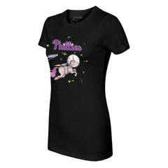 MLB Philadelphia Phillies Tiny Turnip Women's Space Unicorn T-Shirt
