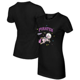 MLB Pittsburgh Pirates Tiny Turnip Women's Space Unicorn T-Shirt