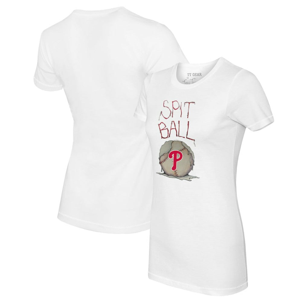 MLB Philadelphia Phillies Tiny Turnip Women's Spit Ball T-Shirt