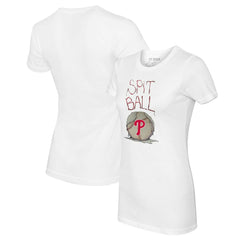 MLB Philadelphia Phillies Tiny Turnip Women's Spit Ball T-Shirt