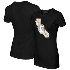 MLB San Francisco Giants Tiny Turnip Women's State Outline T-Shirt