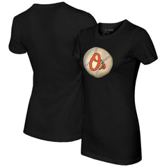 MLB Baltimore Orioles Tiny Turnip Women's Stitched Baseball T-Shirt