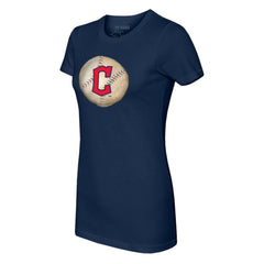 MLB Cleveland Guardians Tiny Turnip Women's Stitched Baseball T-Shirt
