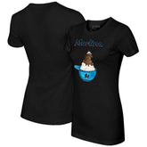 MLB Miami Marlins Tiny Turnip Women's Sundae Helmet T-Shirt