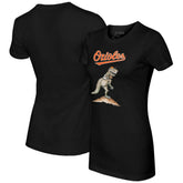 MLB Baltimore Orioles Tiny Turnip Women's TT Rex T-Shirt