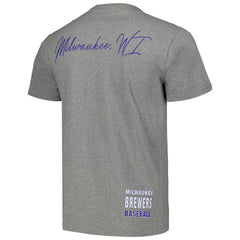 MLB Milwaukee Brewers Mitchell & Ness Cooperstown Collection City Collection T-Shirt
