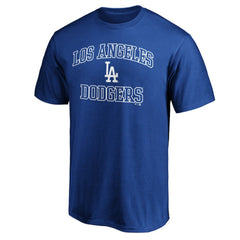 MLB Los Angeles Dodgers Heart & Soul Team Logo T-Shirt