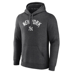 MLB New York Yankees Team Lock Up Wordmark Pullover Hoodie