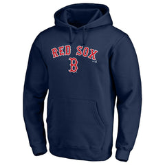MLB Boston Red Sox Team Lock Up Wordmark Pullover Hoodie