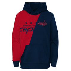 NHL Red/Navy Washington Capitals Preschool Unrivaled Pullover Hoodie