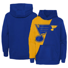 NHL Gold/Blue St. Louis Blues Youth Unrivaled Pullover Hoodie