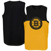 NHL Gold/Black Boston Bruins Youth Revitalize Tank Top