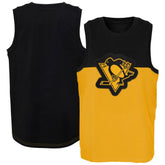 NHL Gold/Black Pittsburgh Penguins Youth Revitalize Tank Top