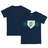 MLB Seattle Mariners Tiny Turnip Youth Base Stripe T-Shirt
