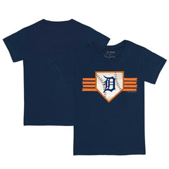 MLB Detroit Tigers Tiny Turnip Youth Base Stripe T-Shirt