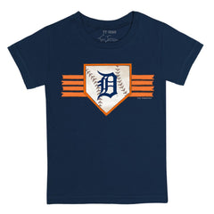 MLB Detroit Tigers Tiny Turnip Youth Base Stripe T-Shirt