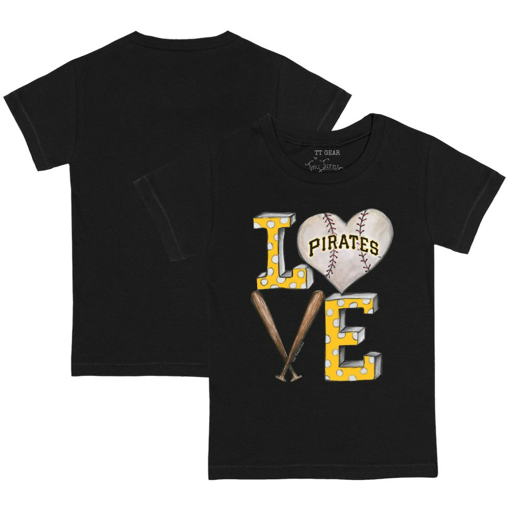 MLB Pittsburgh Pirates Tiny Turnip Youth Baseball Love T-Shirt