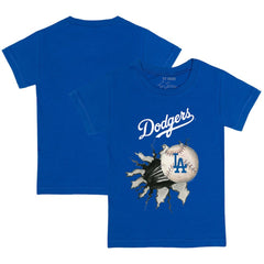 MLB Los Angeles Dodgers Tiny Turnip Youth Baseball Tear T-Shirt