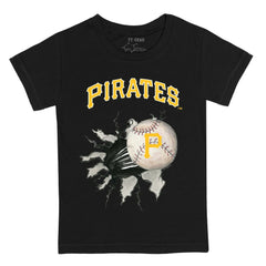 MLB Pittsburgh Pirates Tiny Turnip Youth Baseball Tear T-Shirt