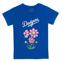 MLB Los Angeles Dodgers Tiny Turnip Youth Blooming Baseballs T-Shirt