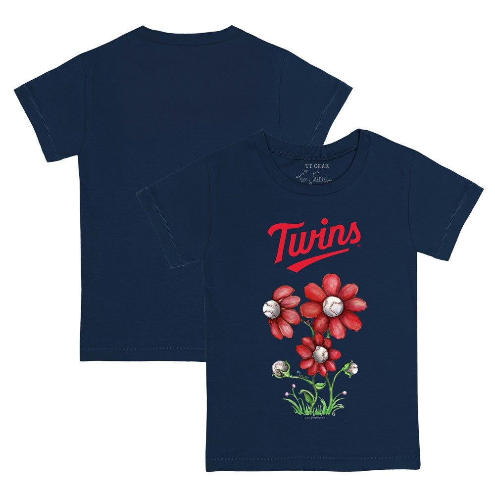 MLB Minnesota Twins Tiny Turnip Youth Blooming Baseballs T-Shirt