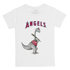 MLB Los Angeles Angels Tiny Turnip Youth Bronto Logo T-Shirt