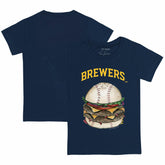 MLB Milwaukee Brewers Tiny Turnip Youth Burger T-Shirt