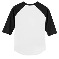 MLB Miami Marlins Tiny Turnip Youth Diamond Cross Bats 3/4-Sleeve Raglan T-Shirt