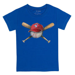 MLB Toronto Blue Jays Tiny Turnip Youth Hat Crossbats T-Shirt