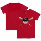 MLB Cincinnati Reds Tiny Turnip Youth Hat Crossbats T-Shirt