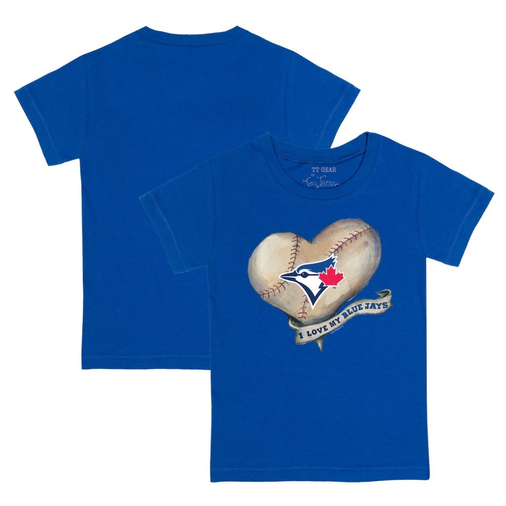MLB Toronto Blue Jays Tiny Turnip Youth Heart Banner T-Shirt
