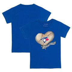 MLB Toronto Blue Jays Tiny Turnip Youth Heart Banner T-Shirt