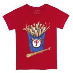 MLB Philadelphia Phillies Tiny Turnip Youth Hot Bats T-Shirt