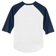 MLB Cleveland Guardians Tiny Turnip Youth Kate 3/4-Sleeve Raglan T-Shirt
