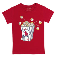 MLB St. Louis Cardinals Tiny Turnip Youth Popcorn T-Shirt