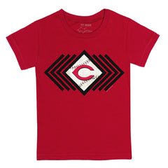 MLB Cincinnati Reds Tiny Turnip Youth Prism Arrows T-Shirt